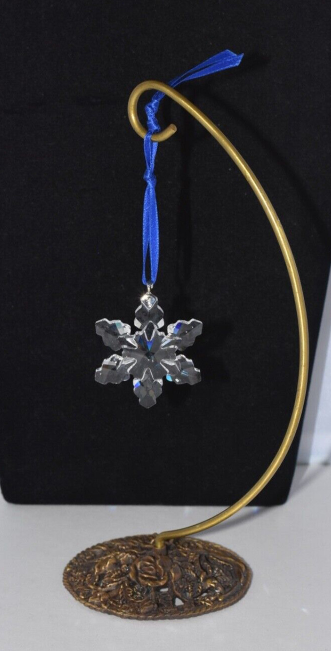 Swarovski Crystal Holiday Christmas Little Snowflake Ornament